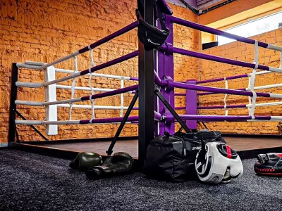 Deluxe boxing rings and MMA cages