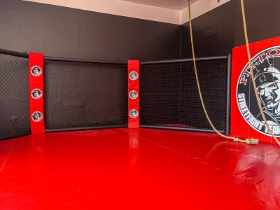 Deluxe boxing rings and MMA cages